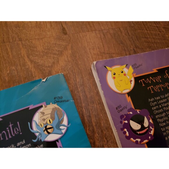 Lot of 3 Pokemon teen reader books #3,4 & 5 Scholastic - Picture 4 of 4